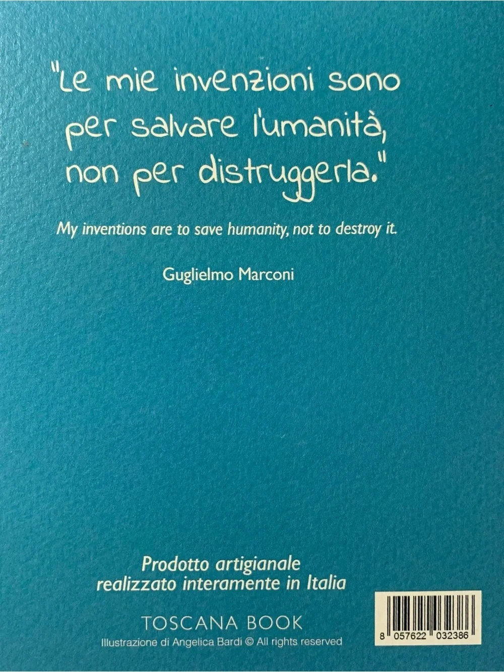 Bologna No-Date Agenda Fontana del Nettuno mini notebook